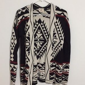 Aztec boho sweater